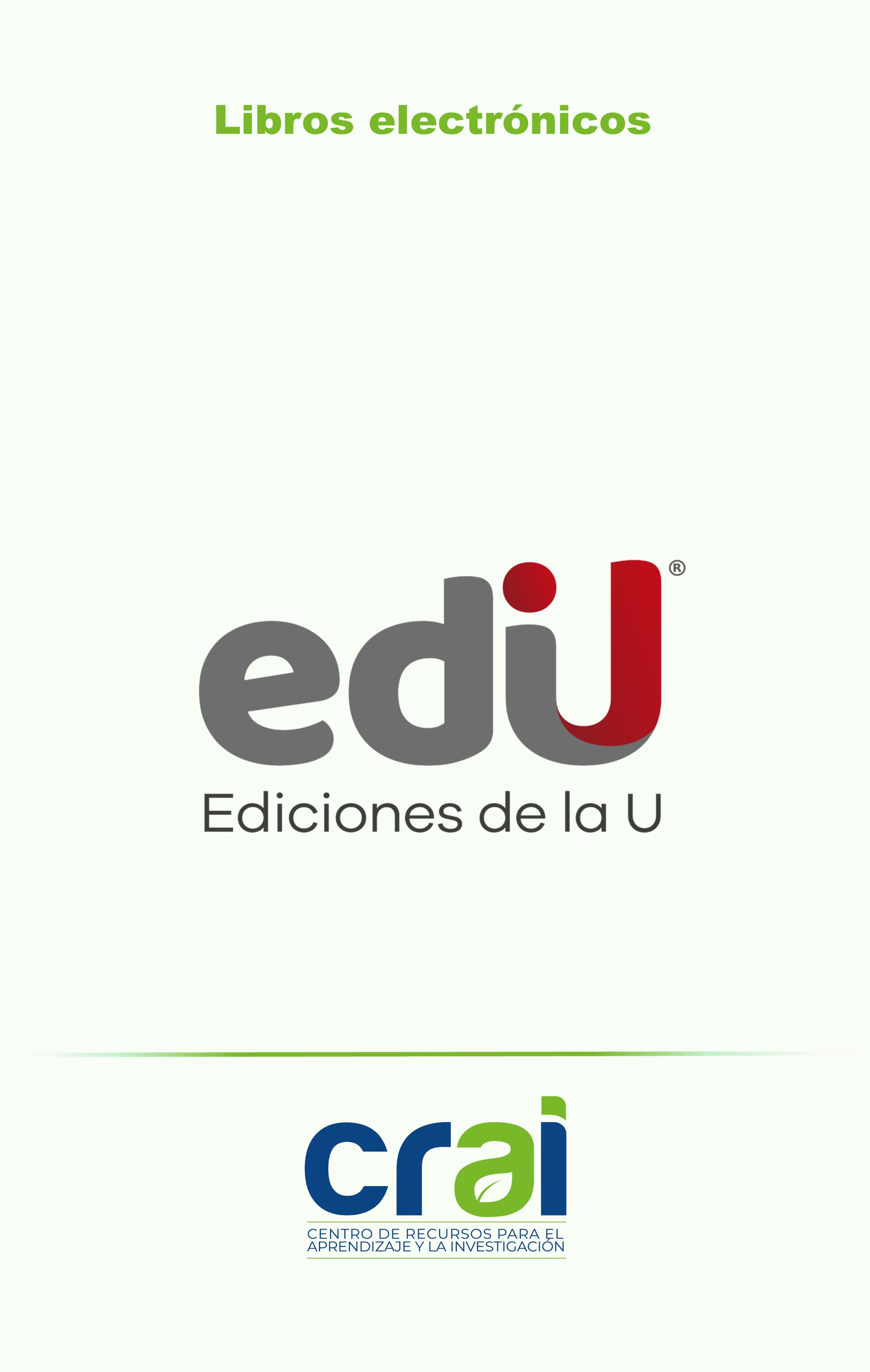 Contiene libros electrónicos de las áreas de ingenierías, ciencias económico-administrativas, ciencias básicas, ciencias sociales y ciencias de la salud.